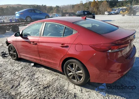 2018 Hyundai Elantra Sel from USA, damaged, VIN 5NPD84LFXJH393852